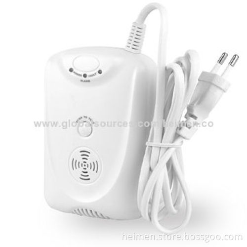 Standalone CO Detector with 9V Rechargeable Backup Battery